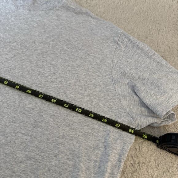 SKIMS Heather Gray Boyfriend Tee 4X T Shirt Short Sleeve Minimalist Cozy Stretch - Picture 6 of 10